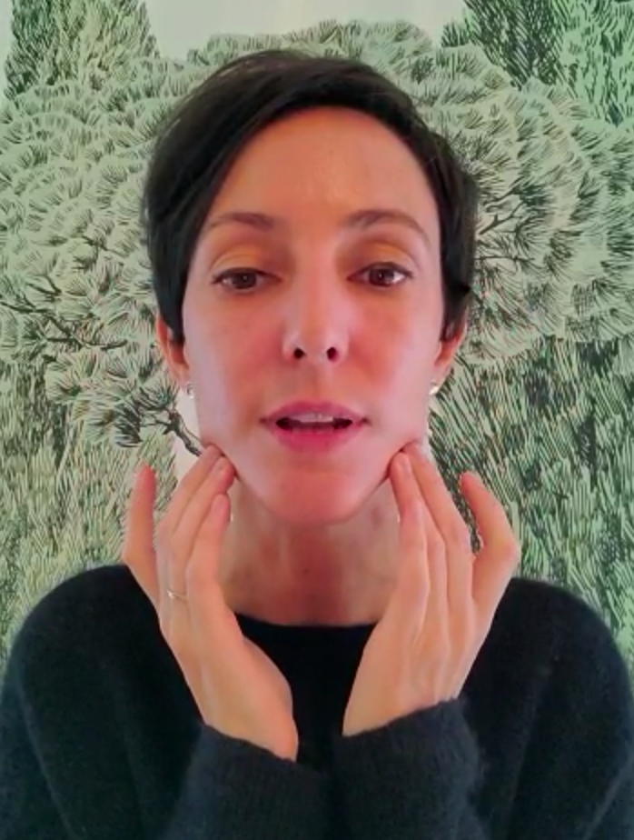 Massage anti Maskné